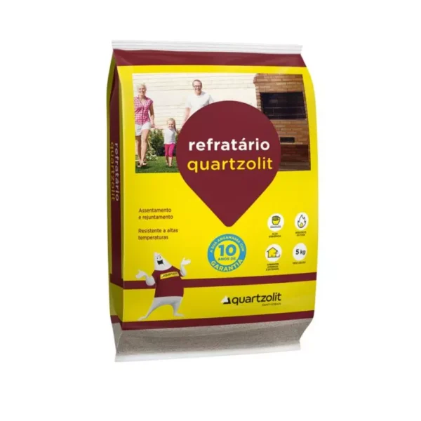 ARGAMASSA REFRATÁRIO QUARTZOLIT 5KG